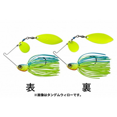 OSP スピナーベイト バズベイト ハイピッチャー 1/2oz ダブルウィロー S56 C.B.チャートブルーバック