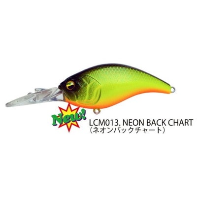 レイドジャパン レベルクランクミッド 013 ネオンバックチャート バスルアー
