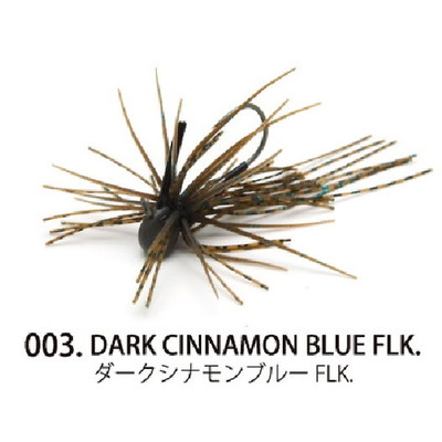 レイドジャパン エグダマ Type-LEVEL 2.5g ダークシナモンブルーFLK ラバージグ