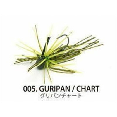 レイドジャパン E-DAMA KIWAMI (エグダマ キワミ) 2.7g 005 グリパン/チャート ラバージグ