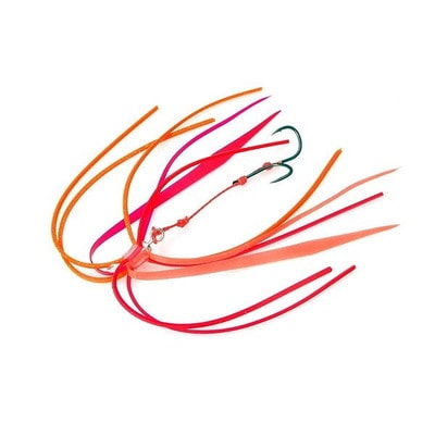 ライズジャパン ナミダマユニット ショートストレート YSS01 レッドオレンジ