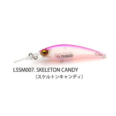 レイドジャパン レベルシャッド スプリンター68MR スケルトンキャンディ