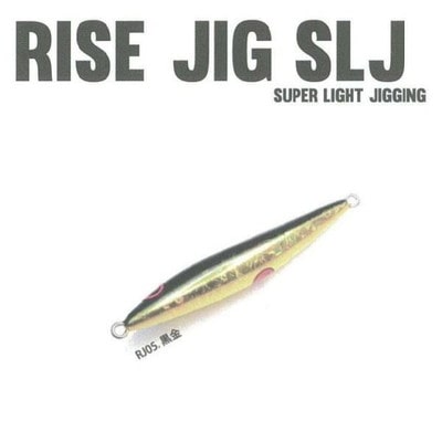 ライズジャパン #RJ05 RISE JIG(ライズジグ) スーパーライトジギング SLJ 150g 黒金
