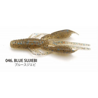 レイドジャパン BATTLE HOG(バトルホッグ) 3.3インチ 046 ブルースジエビ ワーム