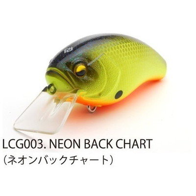 レイドジャパン　レベルクランク　ゴリラー　ネオンバックチャート