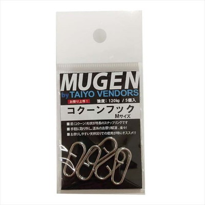 アマノ釣具 サルカン コクーンフック M 5入