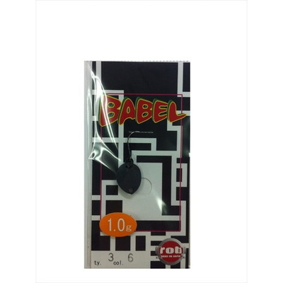 ロブルアー ROB LURE(ロブルアー) バベル 1.0g #Z6 黒グロー