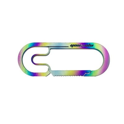 YOU-SHI 64チタンカラビナT1/レインボー