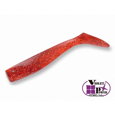 ドリームアップ ドリームシャッド 3インチ #06 ヒラメレッド ワーム