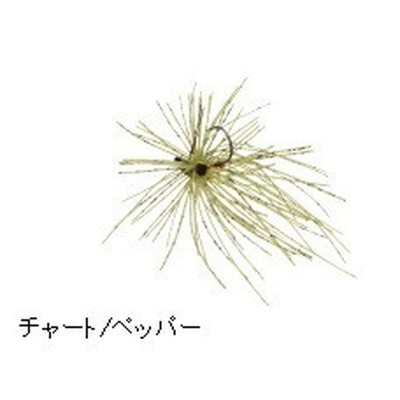 DSTYLE D-JIG COVER ディースタイル ディージグ カバー 2.3g チャート/ペッパー ラバージグ