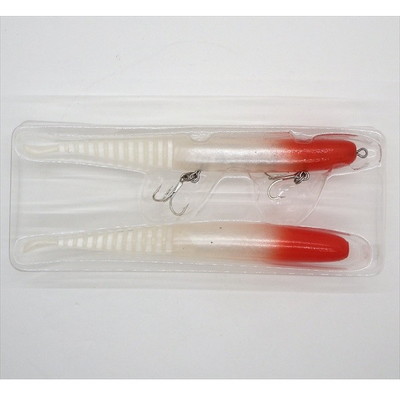 マルジン ワーム ノーテン6 #91RHC レッドヘッドクリア