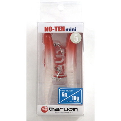 マルジン ワーム NO-TENmini5 #91RHCレッドヘッドクリア