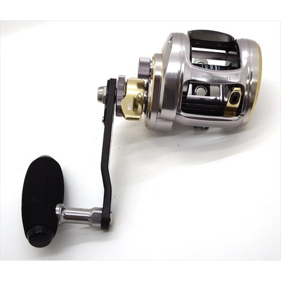 スタジオオーシャンマーク ベイトリール ブルーサファリ 35Hi/R(24)中深海SP ダークシルバー/ゴールド　（右ハンドル）