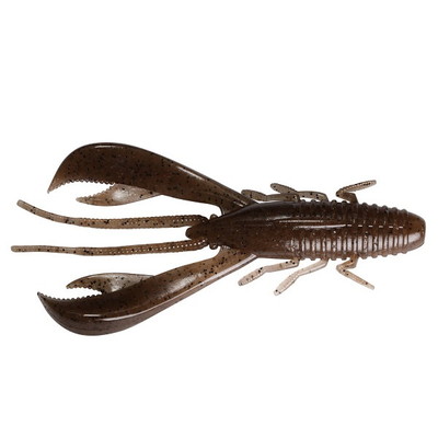 フォロー ワーム ハンディークロー 3.5インチ #010スモークブラウン(ソルトイン)