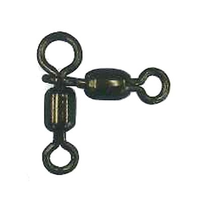 下田漁具 HP クレン親子 ブラック 3/0×2/0 サルカン