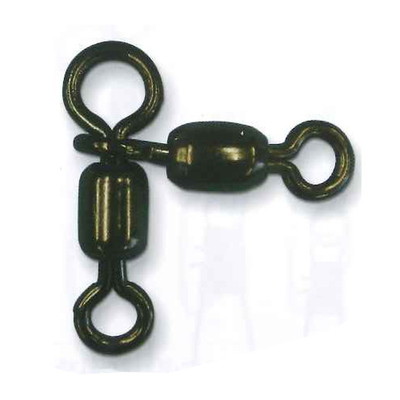 下田漁具 クレン親子 ブラック 100入 1/0×1