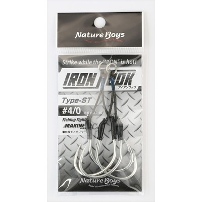 ビッグオーシャン IHST-40 IRONHOOK(アイアンフック) STツイン 4/0