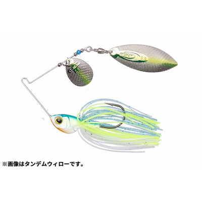 OSP スピナーベイト バズベイト ハイピッチャー 1/2oz ダブルウィロー S61 ゴーストチャートブルーバック