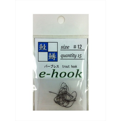 ジャッカル ティモン e-hook(フック) #12(15本入) シングルフック