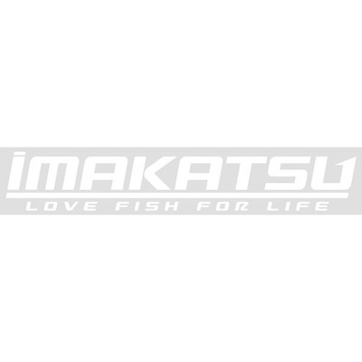 イマカツ ステッカー IK-902 IMAKATSUカッティングステッカーL ホワイト ステッカー