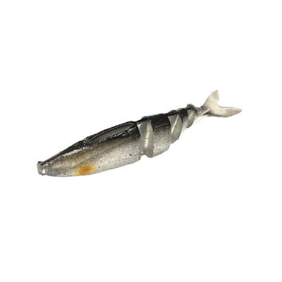 イマカツ ワーム ジャバロンフライ65 リアルカラー(エコ対応品) #S-208 ハーフスケルトンシルバーシャイナー