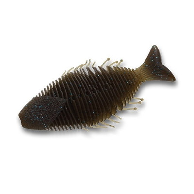 イマカツ ワーム ハドルギル5インチ(エコ対応品) #S-258 イマエグリーンパンプキンブルーフレーク