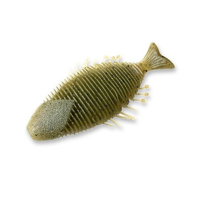 イマカツ ワーム ハドルギル3.9インチ(エコ対応品) #S-14 グリーンパンプキンペッパー