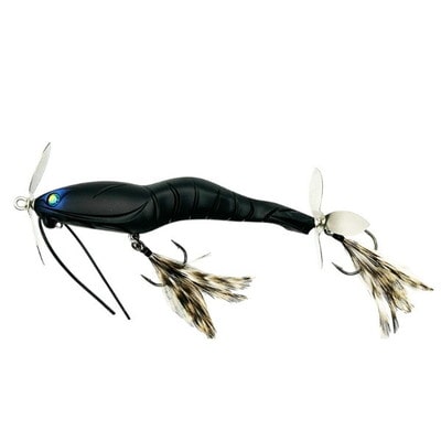 イマカツ バスルアー 鬼ヴィラルRS スタンダードカラー#701 ブラックレイブン