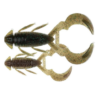 イマカツ ワーム ブシドー 4インチ(エコ対応品) #S-331 キャスティーク/レッドグリーングリッター