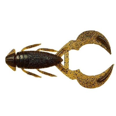 イマカツ ワーム ブシドー4インチ (エコ対応品) #S-618 ダークブラウンブルーフレーク