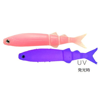 イマカツ ワーム ジャバロンONE スーパーリアル (エコ対応品) #S-632 バブルガムピンク(UV)