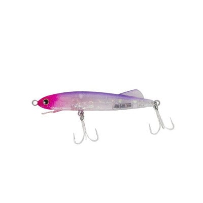 ロンジン シーバスルアー IGK73mm 5.2g S041CMクリアパープルラメ(クリアマグマ)