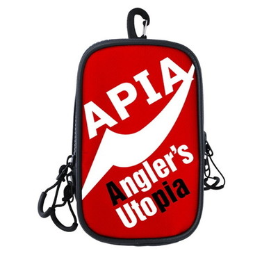 アピア タックルバッグ アングラーズ ユートピア 2ルームポーチ レッド