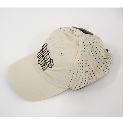 アピア 帽子 APIA パンチングドライキャップ 速乾 アイボリー フリー