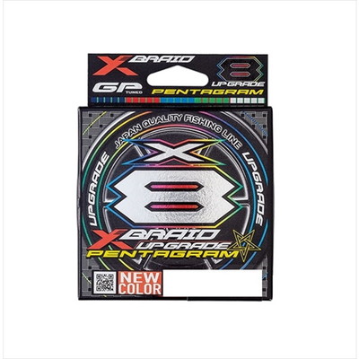 XBRAID エックスブレイド リーダー PEライン アップグレードX8 ペンタグラム 200m 0.6号 14lb