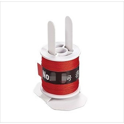 XBRAID エックスブレイド リーダー ライン セキ糸2 No1 赤/2号/ナイロン/四編