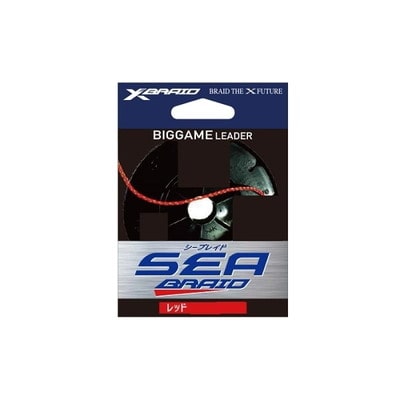 Xブレイド ライン X-BRAID シーブレイド 5M レッドHP6号 40LB