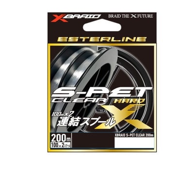 XBRAIDJAPAN ライン Xブレイド S-PET クリア 200m 0.25号