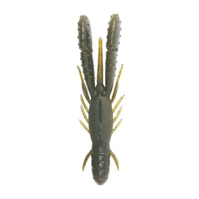 ボトムアップ ワーム ブルスホッグダディ M005 グリーンパンプキンペッパー