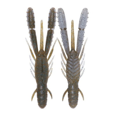 ボトムアップ ワーム ブルスホッグダディ T266 グリパンブルーフレーク/ナチュラルペッパー