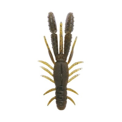 ボトムアップ ワーム ブルスホッグベイビー M005 グリーンパンプキンペッパー