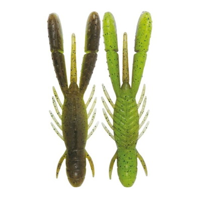 ボトムアップ ワーム ブルスホッグ 3インチ T205 グリパンチャート