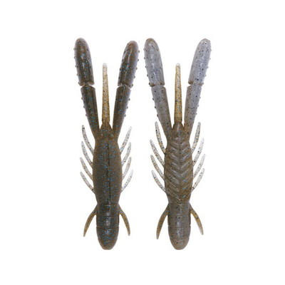 ボトムアップ ワーム BH3 T266 グリパンブルーフレーク/ナチュラルペッパー