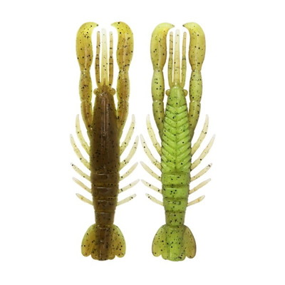 ボトムアップ ワーム ハリーシュリンプ 3.0インチ T205 グリパンチャート