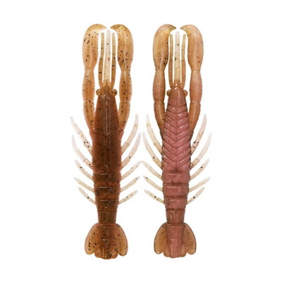 ボトムアップ ワーム ハリーシュリンプ 3.0インチ T208 ライトグリパンピンク