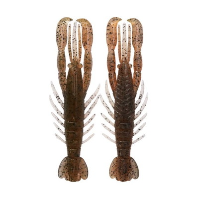 ボトムアップ ワーム ハリーシュリンプ 3.0インチ T213 スモーキ-クローダッド