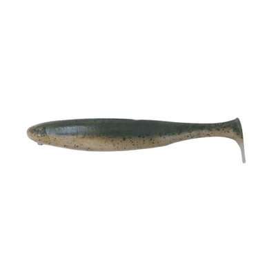 ボトムアップ ワーム ヴァラップスイマー 4.2インチ T281ダークグリパンシャッド