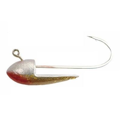34(サーティーフォー) グリッターヘッド 1.7g レッドゴールド ジグヘッド