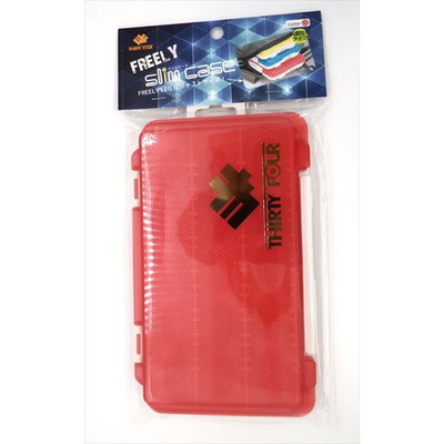 34 サーティーフォー ルアーケース FREELYスリムケース チェリー