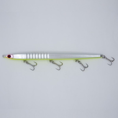 ピックアップ シーバスルアー ノガレ120F 銀粉パームライム